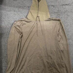 Vuori Men's Tan Hoodie Sweater Shirt XXL